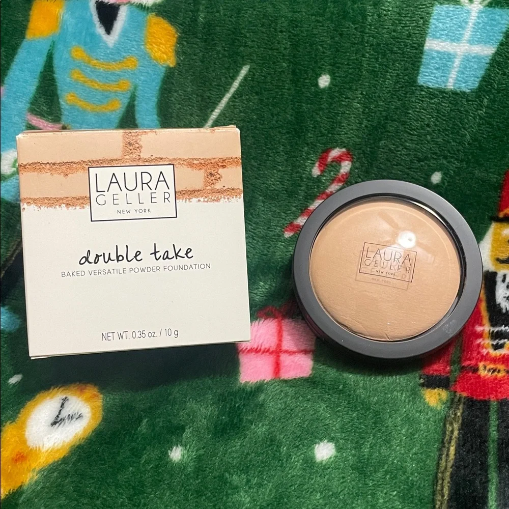 NEW Laura Geller Double Take Baked Foundation - light. 🌹🌺🌸